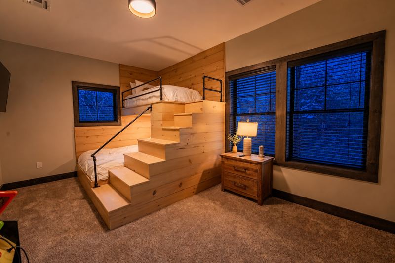 Kids' bunk room